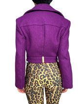 Chaqueta Mikhaila Crop Lana