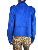 Chaqueta Efecto Gamuza