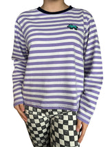 Polera Lila Rayas