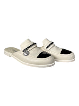 Zapato Mule Quilted Flat