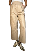 Pantalón Cuero Gray Beige
