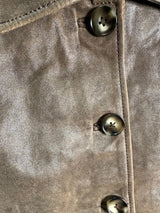 Chaqueta Botones Cuero