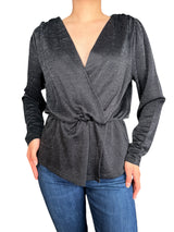 Blusa Fibras Metalizadas