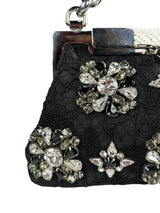 Cartera Sara Black Encaje