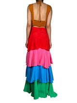 Vestido Multicolor Vuelos