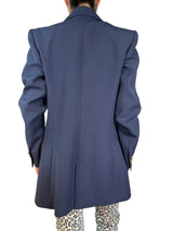 Blazer Botones Con Diseño