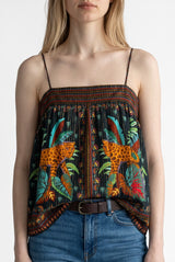 Blusa Lurex Panteras