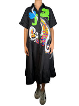 Vestido Estampado Frontal