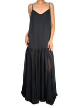Vestido Falda Traslúcida