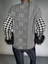 Sweater Houndstooth