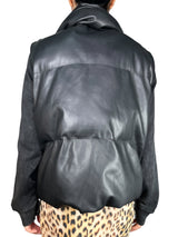 Parka Sin Mangas Ecocuero