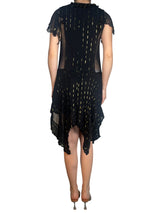 Vestido Fibras Metalizadas