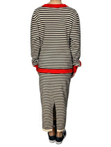 Set de Punto Rayas PLUS SIZE