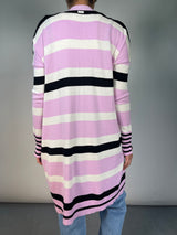 Cárdigan Viscosa Rayas