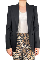 Blazer Negro Lana