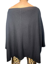 Poncho Pitch Cashmere