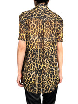 Blusa Celine Leopardo