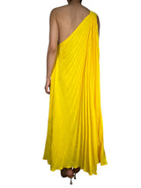 Vestido plisado asimétrico