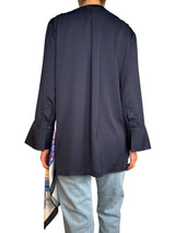 Blusa Asimétrica Estampada