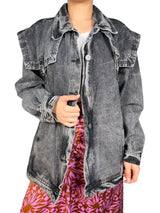 Chaqueta Denim Negra