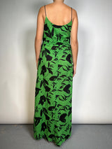 Vestido Verde Estampado