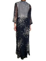 Kimono Azul Marino Viscosa