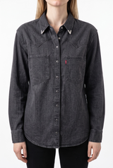 Camisa Denim Bolsillos