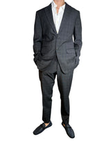 Traje Lana Virgen Gris