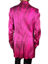 Blazer Animal Print Fucsia
