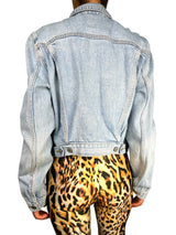 Chaqueta Crop Denim