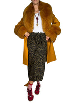 Abrigo Piel De Zorro