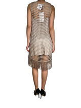 Vestido Tejido Mostacillas