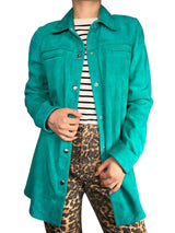 Sobrecamisa Verde Gamuza