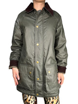 Chaqueta Encerada Elton Olive