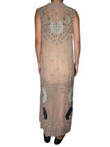 Vestido Bordado Viscosa