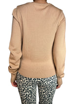 Sweater Juana Lana Y Ecocuero