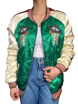 Bomber Estampado Ojos