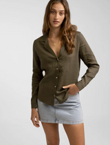 Blusa Classic Long Sleeve Olive