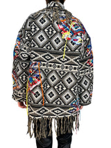 Tapado Jacquard Flecos