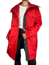 Parca Con Capucha Desmontable