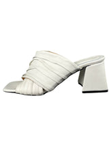 Sandalias Cuero Blanco