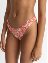 Bottom Luna Floral O Ring Hi Cut