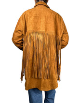 Chaqueta Gamuza Flecos