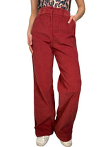 Pantalón Cotelé Terracota