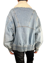 Chaqueta Sherpa Denim
