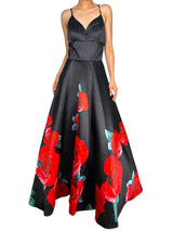 Vestido Fiesta Rosas