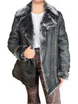 Chaqueta Aviadora Chiporro Vintage Cuero