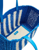 Cartera Eden Striped Crochet