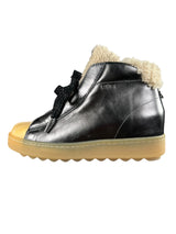 Botín De Lengüeta Alta Hiker Metalizado