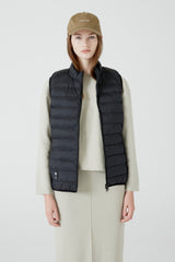 Parka Negra Sin Mangas Mujer - Sin Batería